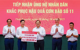 Agribank hỗ trợ người dân Thái Nguyên khắc phục hậu quả thiên tai