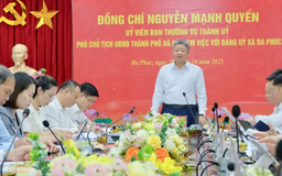 Đa Phúc đẩy nhanh lập quy hoạch, tạo nền tảng phát triển