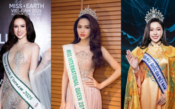 3 người đẹp Việt ‘chinh chiến’ đấu trường sắc đẹp quốc tế