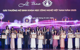 Tôn vinh tài năng trẻ khoa học công nghệ Việt Nam