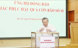 Tổng Bí thư, lãnh đạo Đảng chung tay vì dân vùng bão