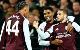 Aston Villa tiếp tục thắng tại Europa League