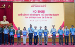 Phường Đống Đa kiện toàn 59 Tổ dân vận cơ sở