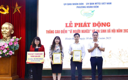 Hoàn Kiếm: Gần 1,5 tỷ đồng ủng hộ Quỹ 'Vì người nghèo'