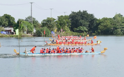 Giữ hồn sông nước qua lễ hội bơi trải Hoàng Mai