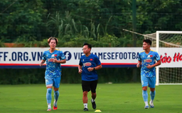 U23 Việt Nam chuẩn bị cho giải quốc tế