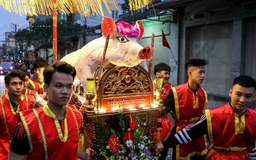 Nét độc đáo lễ hội rước lợn làng La Phù