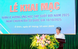 Ô Diên xây dựng 'xã học tập, xã thông minh'