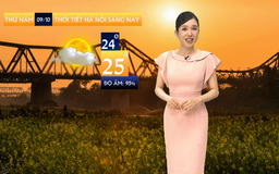 Dự báo thời tiết sáng | 09/10/2025