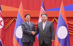 Lãnh đạo Lào, Triều Tiên hội đàm về quan hệ song phương