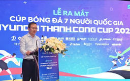 Công bố giải bóng đá 7 người Cúp quốc gia 2025