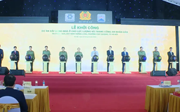 Khởi công dự án nhà ở cho cán bộ, chiến sĩ công an