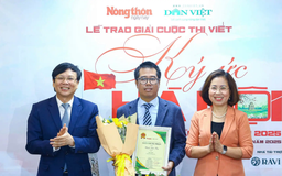 Trao giải cuộc thi viết ‘Ký ức Hà Nội 2025’