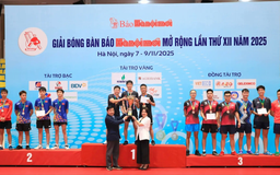 Ấn tượng Giải Bóng bàn Báo Hànộimới mở rộng