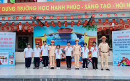 CSGT Hà Nội liên tiếp đột xuất kiểm tra bãi xe trường học
