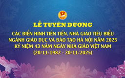 Lễ kỷ niệm 43 năm Ngày Nhà giáo Việt Nam