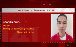 Bắt giam đối tượng thuê ô tô tự lái mang cầm cố