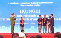 Giáo dục pháp luật tới 2.000 học sinh tại phường Hà Đông
