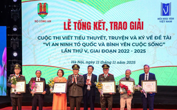 Dòng chảy sáng tác bền bỉ về đề tài an ninh