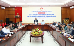 MTTQ Thành phố góp ý dự thảo văn kiện Đại hội XIV
