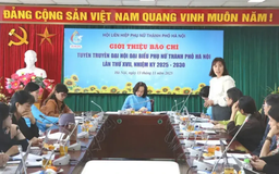 Ngày 20-21/11 diễn ra Đại hội đại biểu Phụ nữ TP Hà Nội