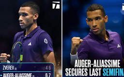 Xác định tay vợt cuối cùng vào bán kết ATP Finals 2025