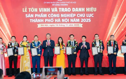 Hà Nội công nhận 35 sản phẩm công nghiệp chủ lực năm 2025