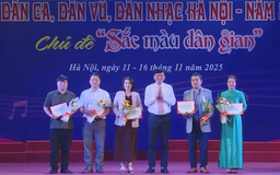 267 tiết mục 'Sắc màu dân gian' tỏa sáng tại Hà Nội