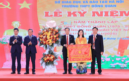Tự hào truyền thống 50 năm Trường THPT Đồng Quan