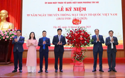 Phường Tây Hồ kỷ niệm 95 năm Ngày truyền thống MTTQ Việt Nam