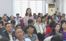Chính quyền phường Nghĩa Đô đối thoại với nhân dân