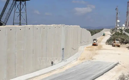 Israel tiếp tục xây tường dọc biên giới với Liban