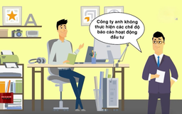 Xử phạt doanh nghiệp không báo cáo hoạt động đầu tư | Sống và làm việc theo pháp luật | 16/11/2025