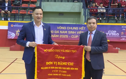 Khởi tranh VCK Giải bóng đá nam sinh viên toàn quốc 2025