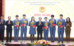 Gặp mặt đội tuyển Olympic Khoa học trẻ quốc tế