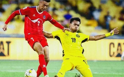 Malaysia củng cố ngôi đầu bảng F vòng loại Asian Cup