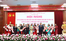 Xã Phúc Thọ tuyên dương 27 nhà giáo tiêu biểu