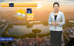 Dự báo thời tiết trưa | 20/11/2025