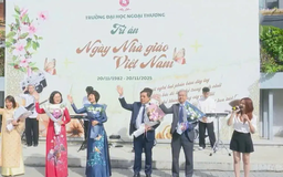 Hạnh phúc của nghề giáo là sự trưởng thành của học trò