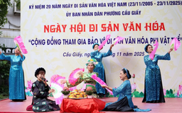 Cộng đồng chung tay bảo vệ di sản văn hoá phi vật thể