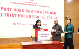 Hơn 112 tỷ đồng gửi tới đồng bào vùng lũ