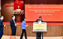 Hà Nội phát động ủng hộ đồng bào miền Trung, Tây Nguyên