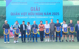 Tăng cường đoàn kết quốc tế qua giải quần vợt hữu nghị