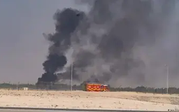 Tiêm kích Ấn Độ rơi tại Triển lãm hàng không Dubai