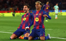 Barcelona thắng đậm ngày trở lại sân Nou Camp