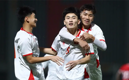 U17 Việt Nam ra quân tưng bừng ở vòng loại châu Á