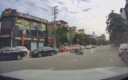 Hai xe máy gặp nạn vì không tuân thủ giao thông