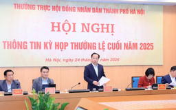 HĐND TP không chất vấn trực tiếp tại kỳ họp cuối năm