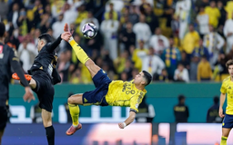Ronaldo tái hiện lại siêu phẩm vào lưới Juventus tại Champions League