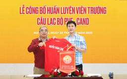 CLB PVF-CAND ký hợp đồng với HLV Nguyễn Thành Công